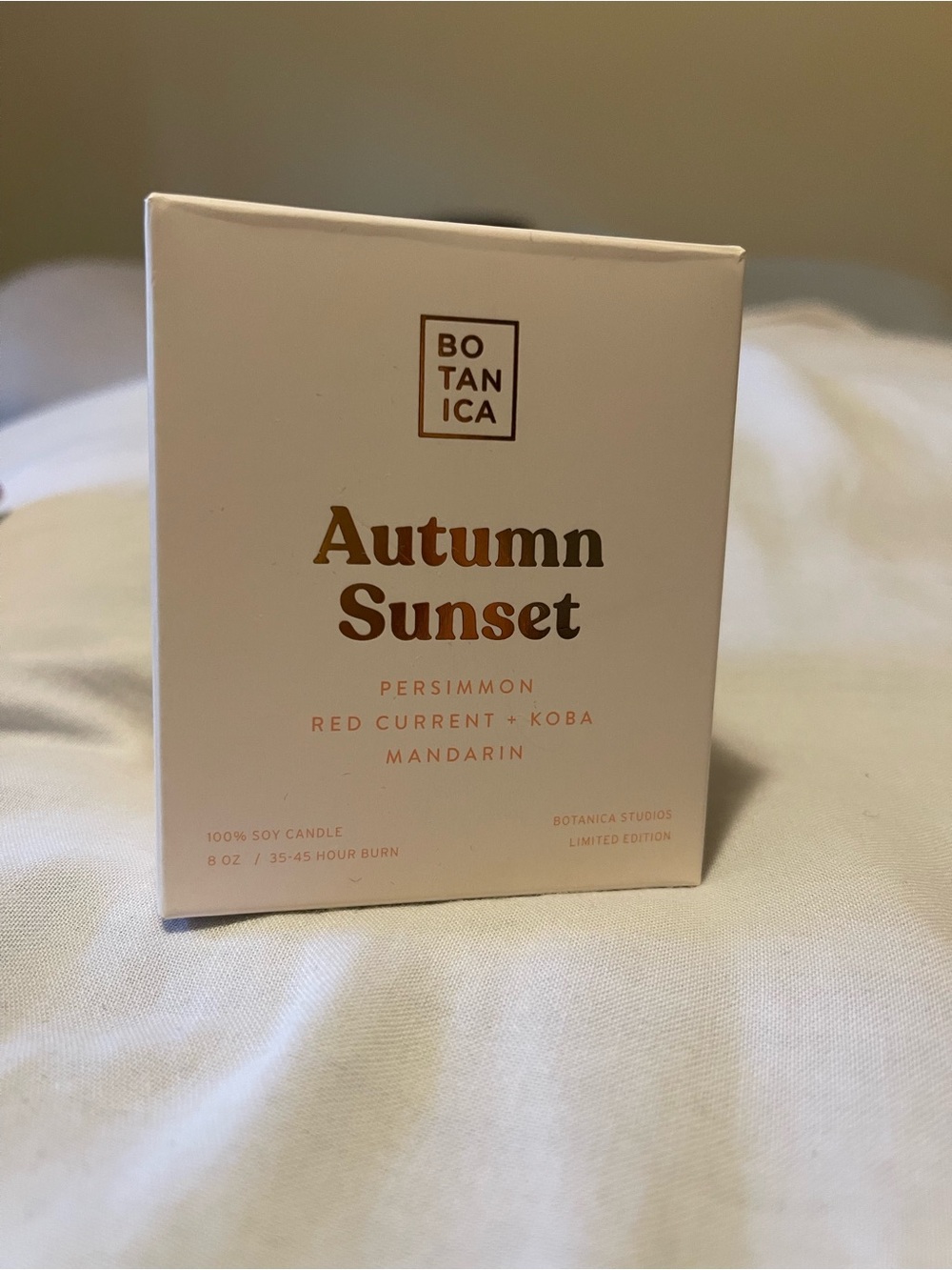 Autumn Sunset Scented Soy Candle 8oz